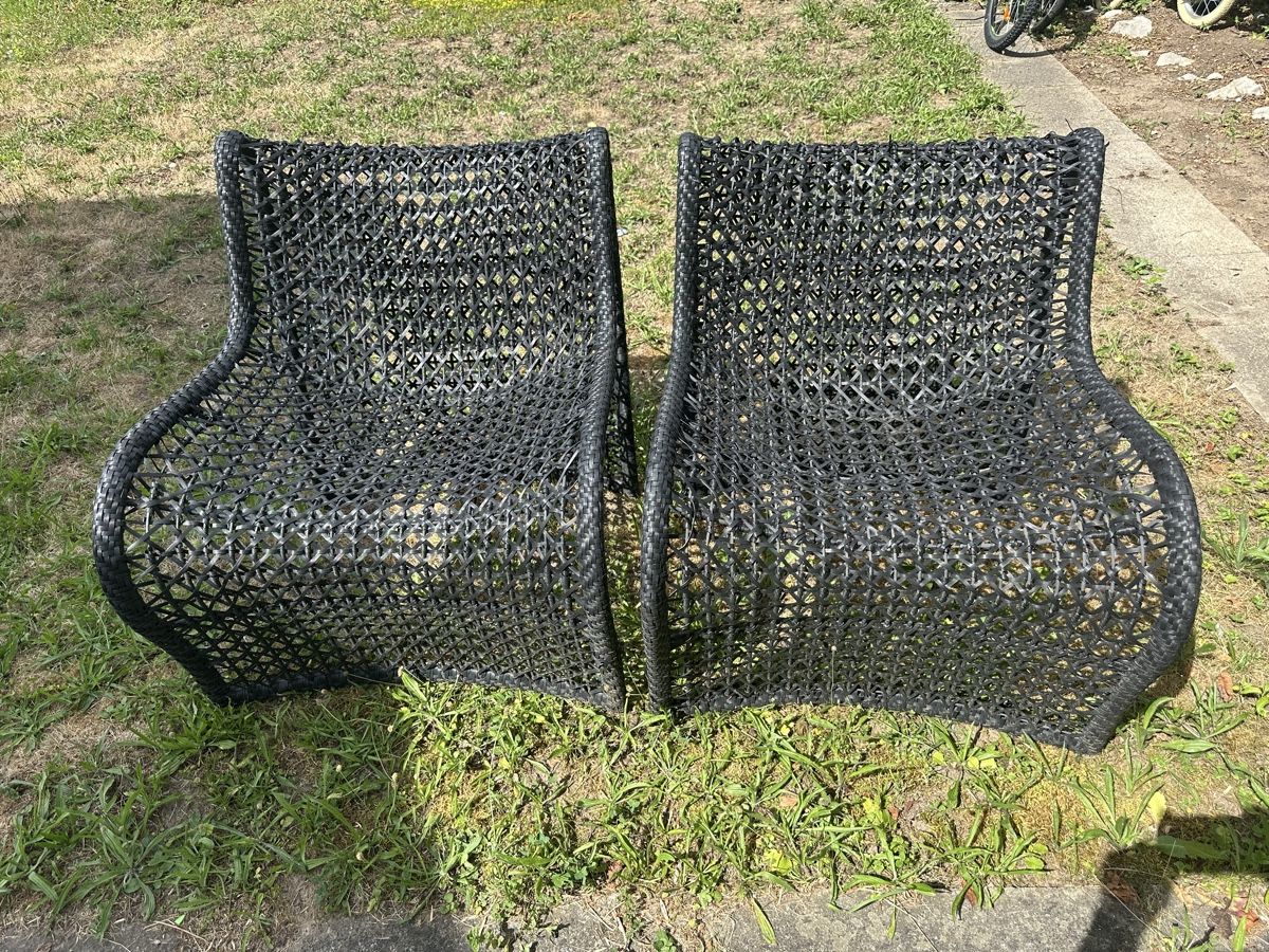 Poltrone pensili da giardino: 2 Sessel Design – Usato da Dietikon venduto da moradi24