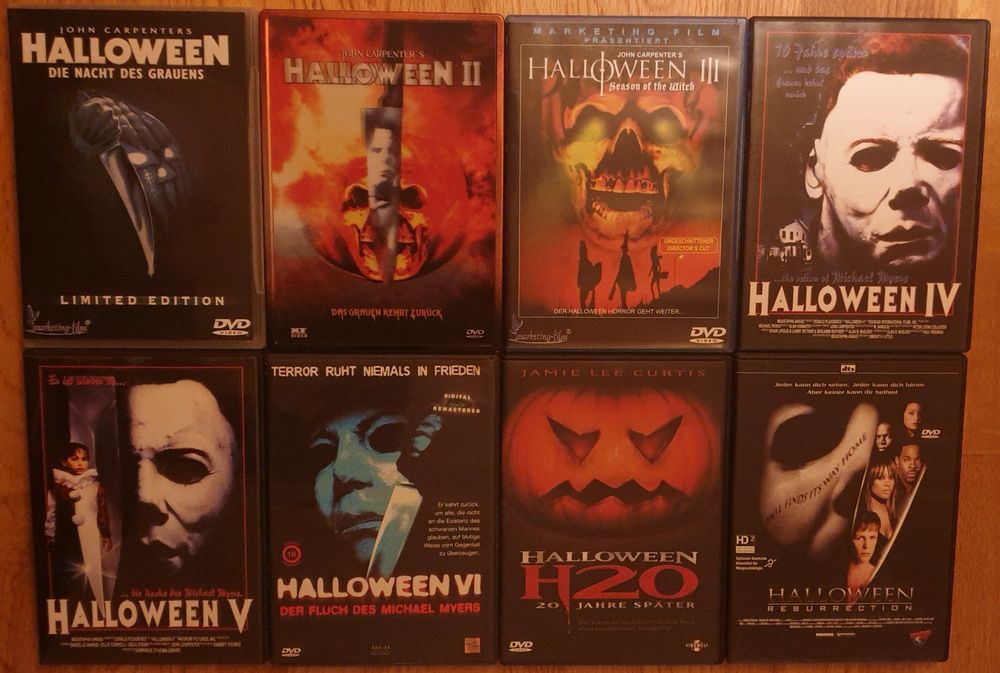 Halloween 1 - 8 (UNCUT/DVD) | Kaufen auf Ricardo