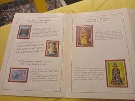 Timbres Corée 1973 Série Histoire et Culture Bon état