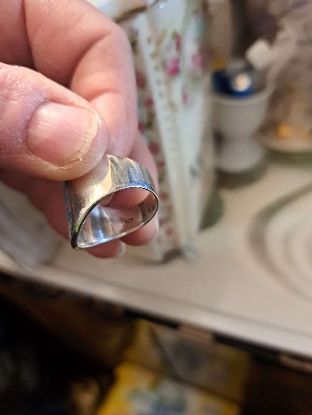 Anelli: Es ist ein 925  Silber Ring mit einem Drachen drauf. – Usato da Wolfhausen venduto da fab_58yr 6