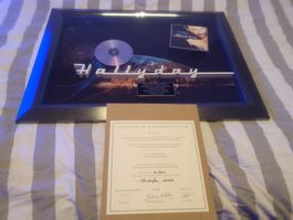 Disque de diamant Johnny Hallyday " sang pour sang "