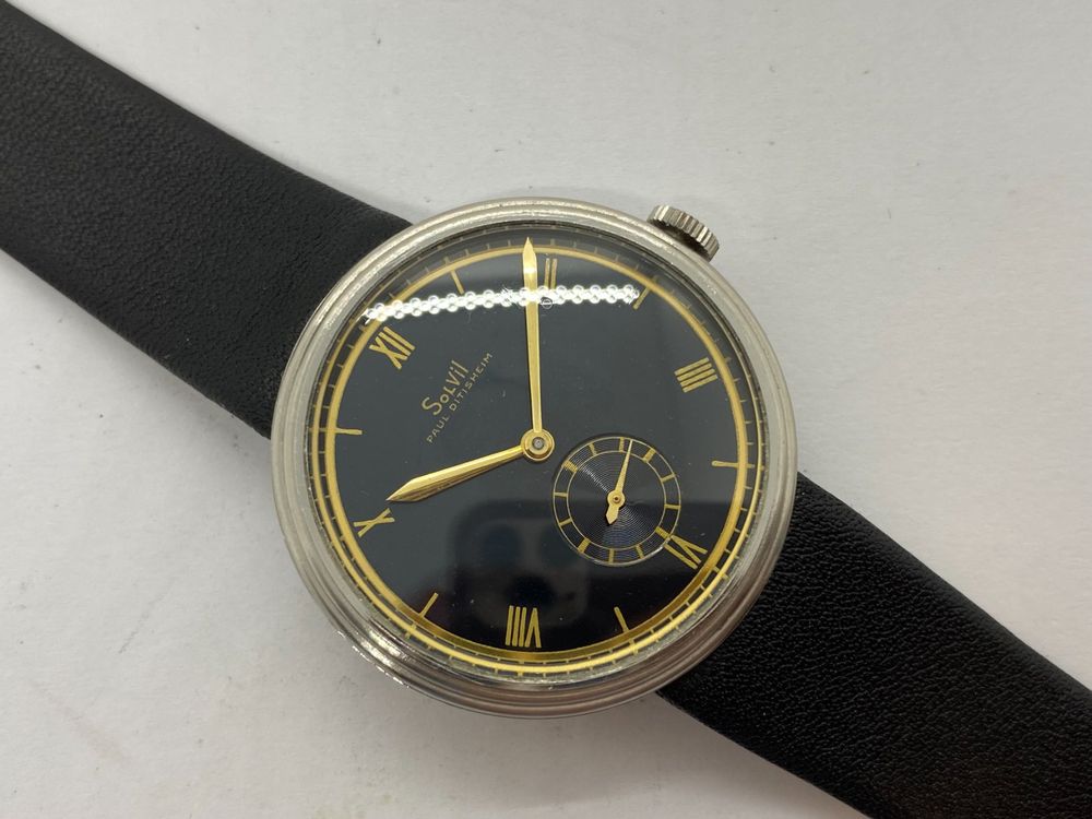 Mouvement De Montre Paul Ditisheim Solvil - Pièce Horlogerie - Occasion - Pour Réparation/collection
