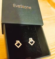 Ohrstecker "Boccia" Titan vergoldet. EVA STONE