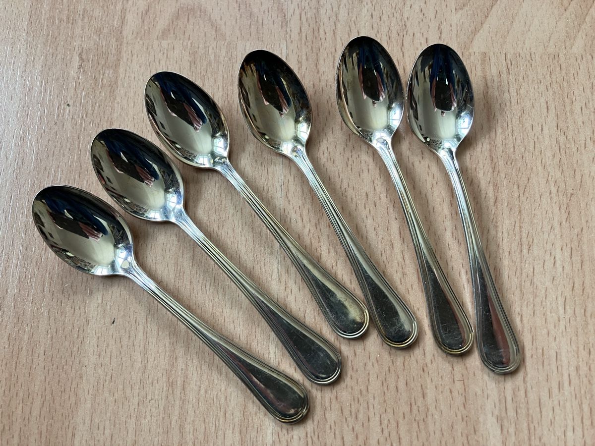 Cucchiai: 6 x Noritake ANA coffee spoons – Usato da Zürich venduto da Classic_Collection_Zurich