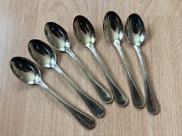 6 x Noritake ANA coffee spoons