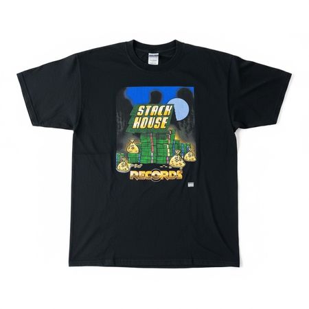 T-Shirt Gildan Stack House Records Rap Hip Hop Vintage - L
