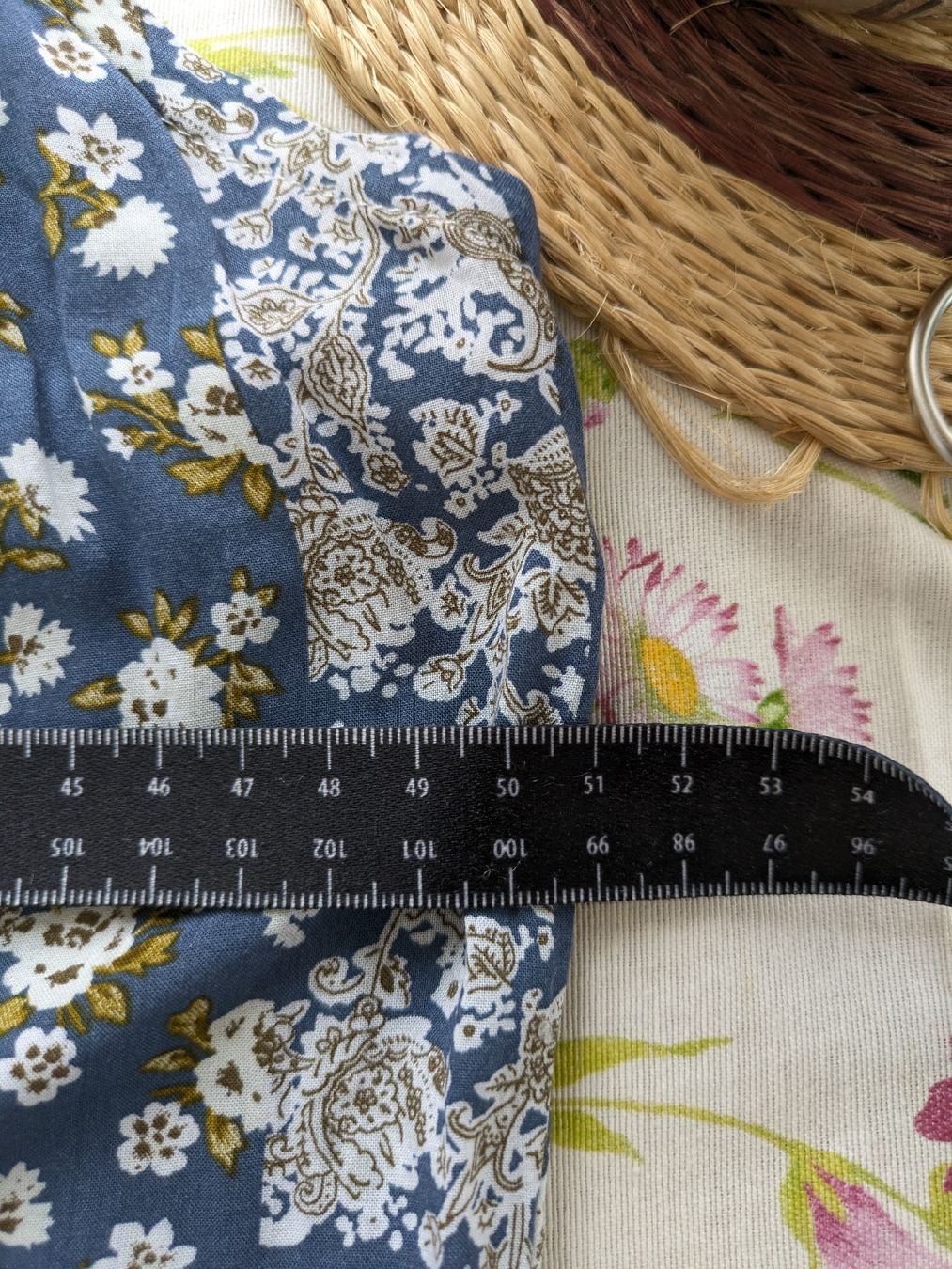 Vestiti: Sommerliches Viscose Kleid im Patchwork Style, Gr. 40 – Usato da Rorschach venduto da olg_5qq2 4