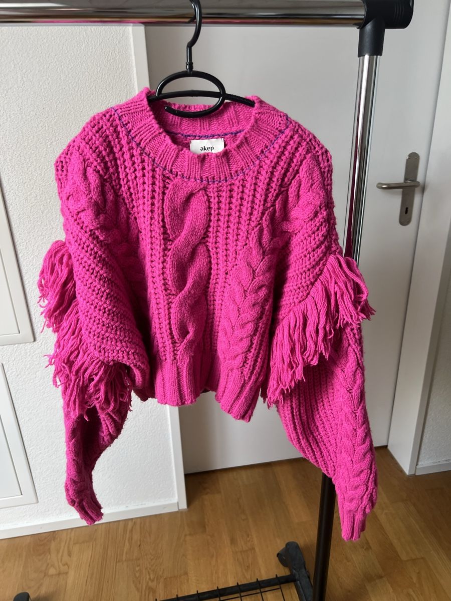 Maglioni & Felpe: Made in Italy Strick Winterpullover mit Fransen, Grösse M – Nuovo (secondo la descrizione) da Langenthal venduto da ivet7