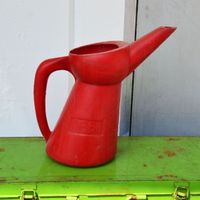 RARITÄT: Vintage Kanne von "MOBILOIL"