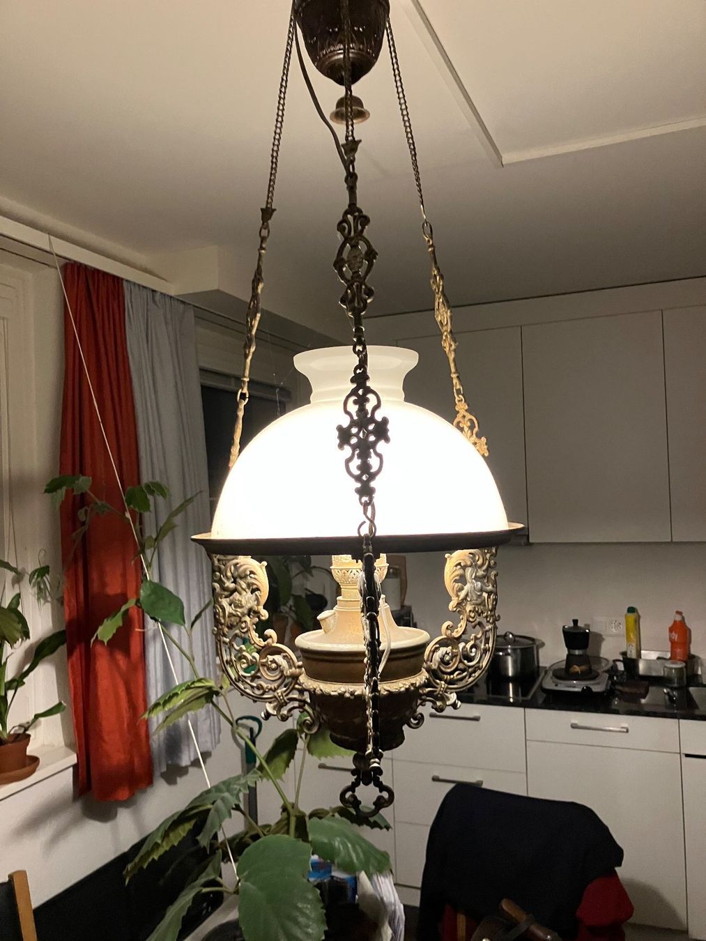 Lampade: Hängelampe (ex Petrol) antik – Usato da Zürich venduto da ylluw50 3