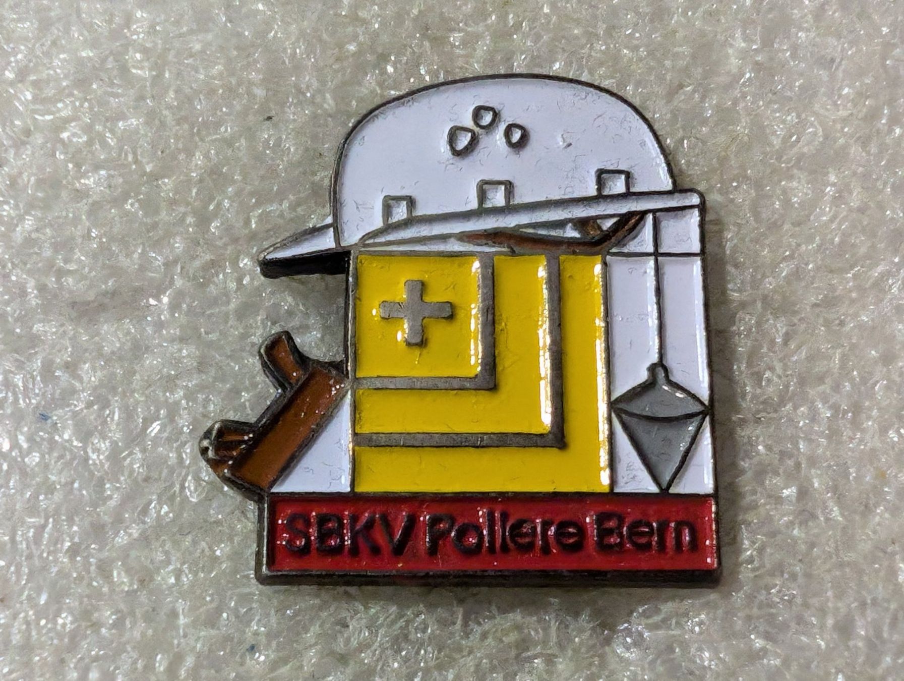Placchette & Badge: Ansteckpin 165: SBKV Poliere Bern – Usato da Oppligen venduto da Pin-Fall-Shop