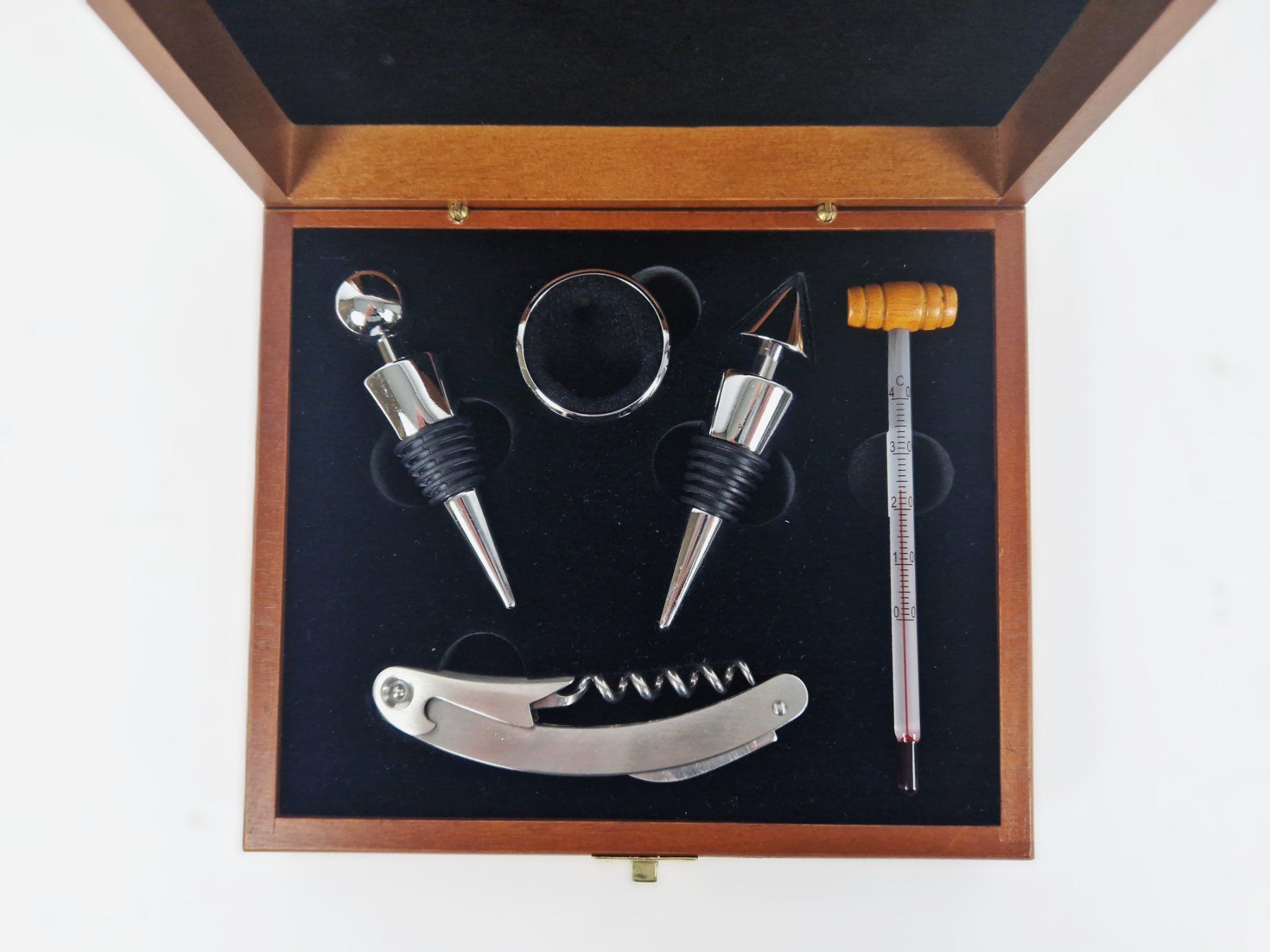 Apribottiglie & Tappi per chiusura: Wein-Sommelier-Set – Nuovo (secondo la descrizione) da Basel venduto da Restwert_Basel 4