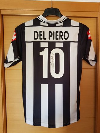 Alessandro Del Piero - Juventus Turin Home Trikot - Signiert