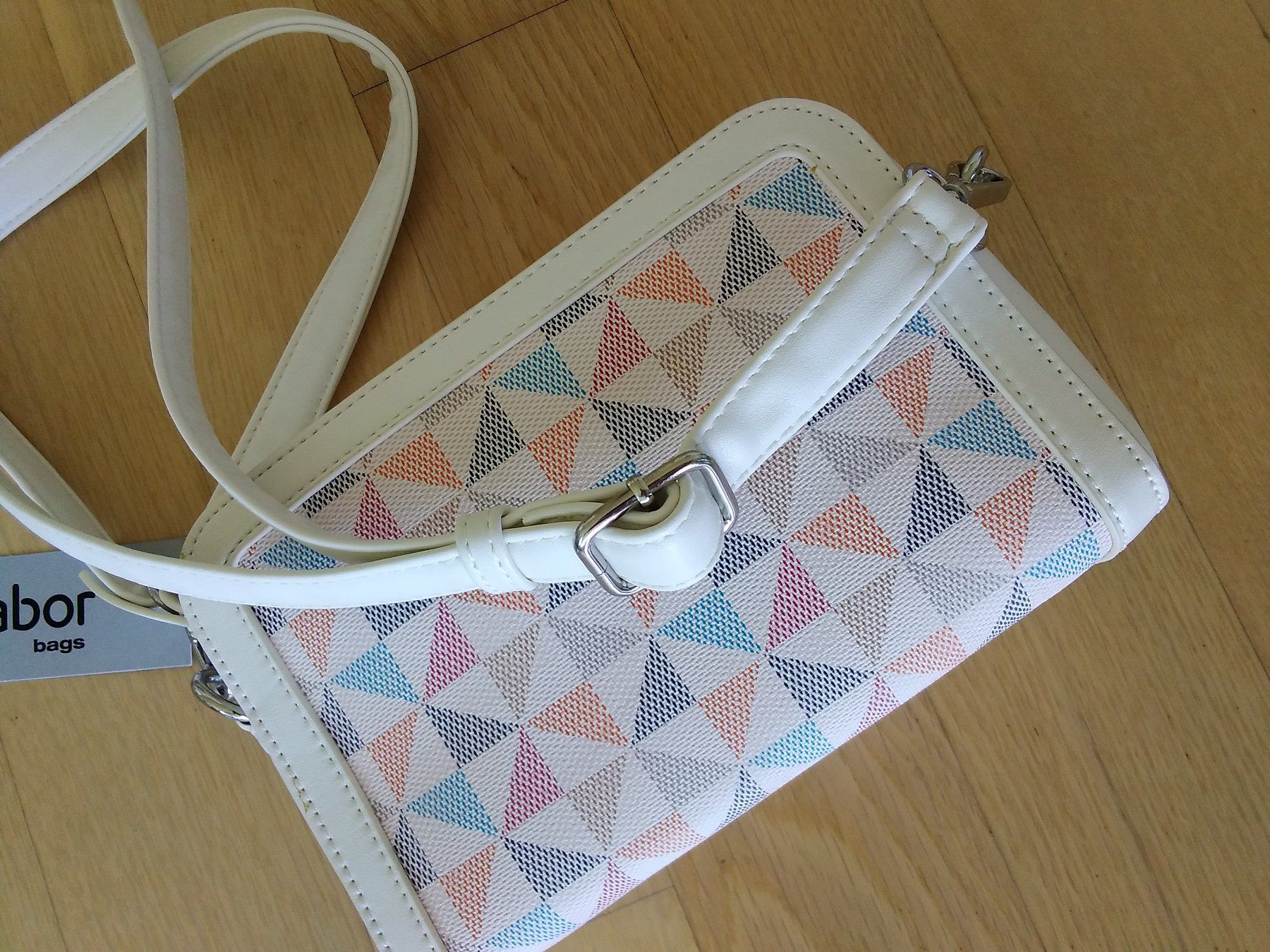 Gabor Borse da donna: GABOR Crossbody Bag Offwhite Multicolor – Nuovo e nell'imballaggio originale da Buchrain venduto da QueenyHE51 3