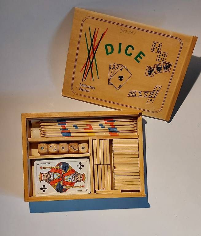 Spiele: Holz- und Karten-Spielset – Gebraucht aus Alchenstorf von jae_8glt 2