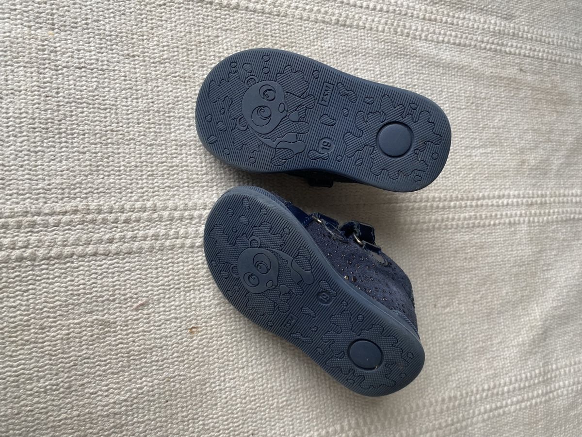 Schuhe für Jungen: Chaussures bébé Bopy cuir bleu marine T19 – Neu (gemäss Beschreibung) aus Bevaix von MPaw 2