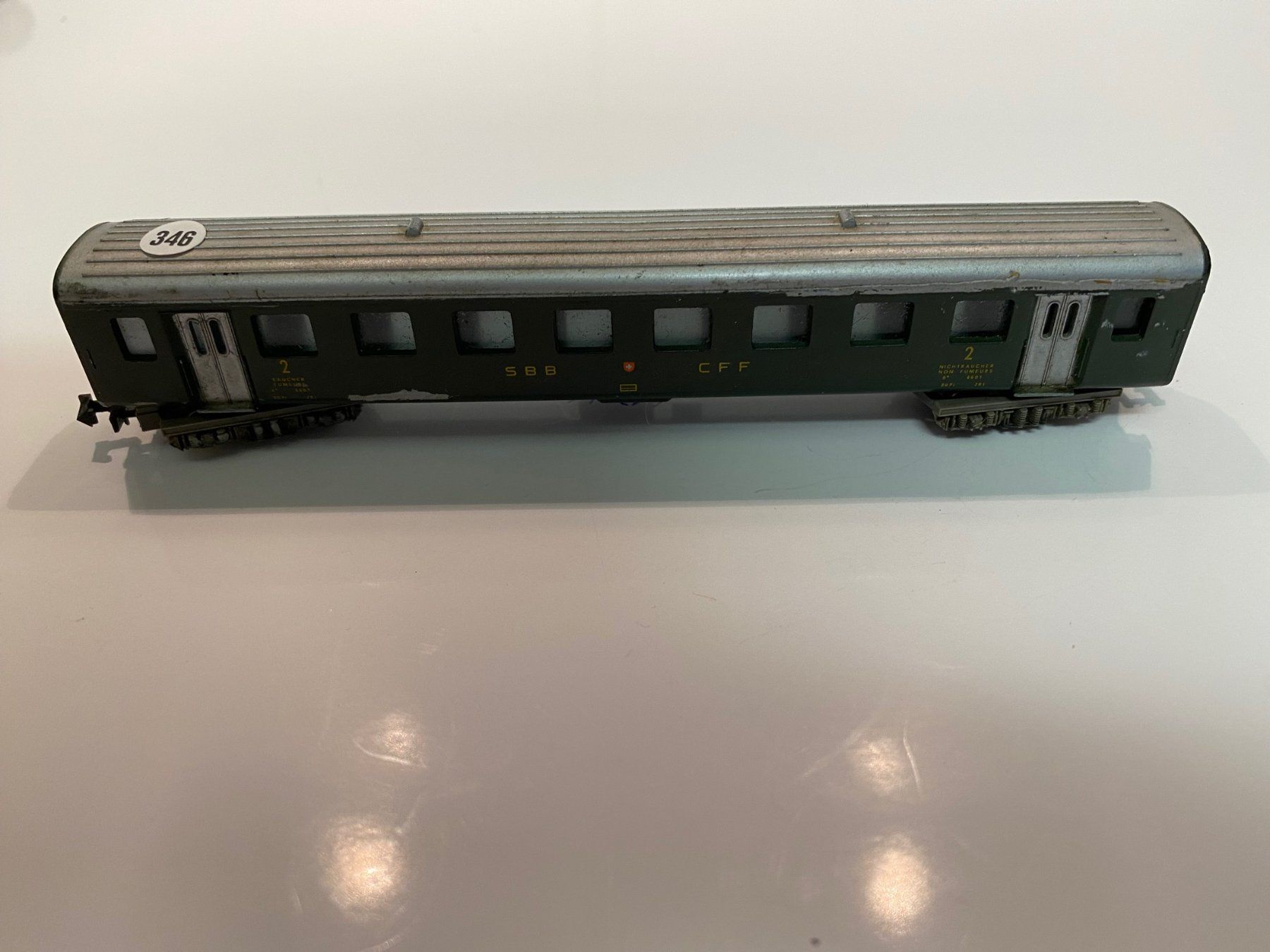 Lima Modellini di ferrovie: SBB Waggon Spur N Lima 346 – Usato da Kerzers venduto da tisyayasuBE 1