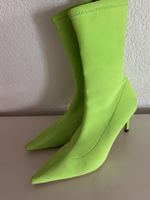 Neongrüne Stiefel Gr. 40 Zara Sommer Vibes