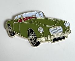 Pin Auto Oldtimer MG selten