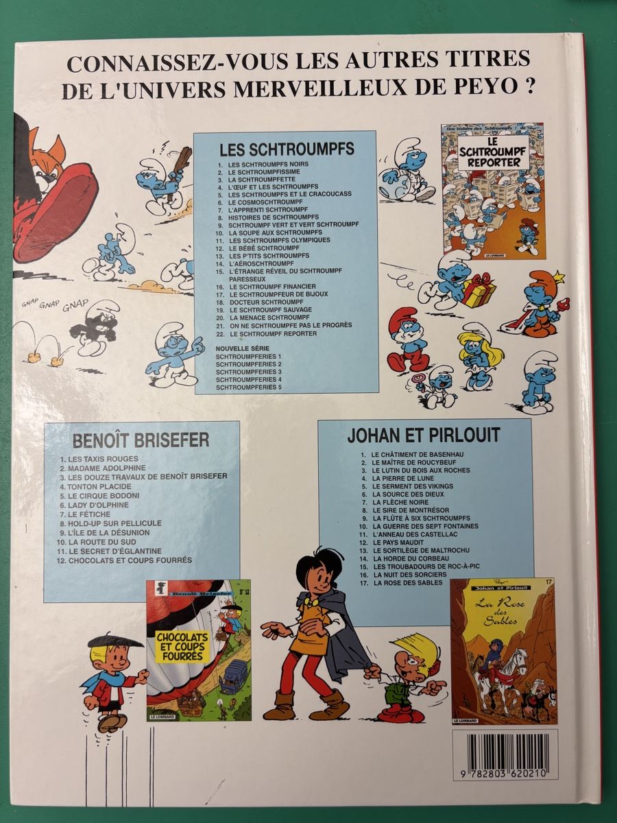 BD: Schtroumpferies 3 – D'occasion à Baden par AlejandroA 1