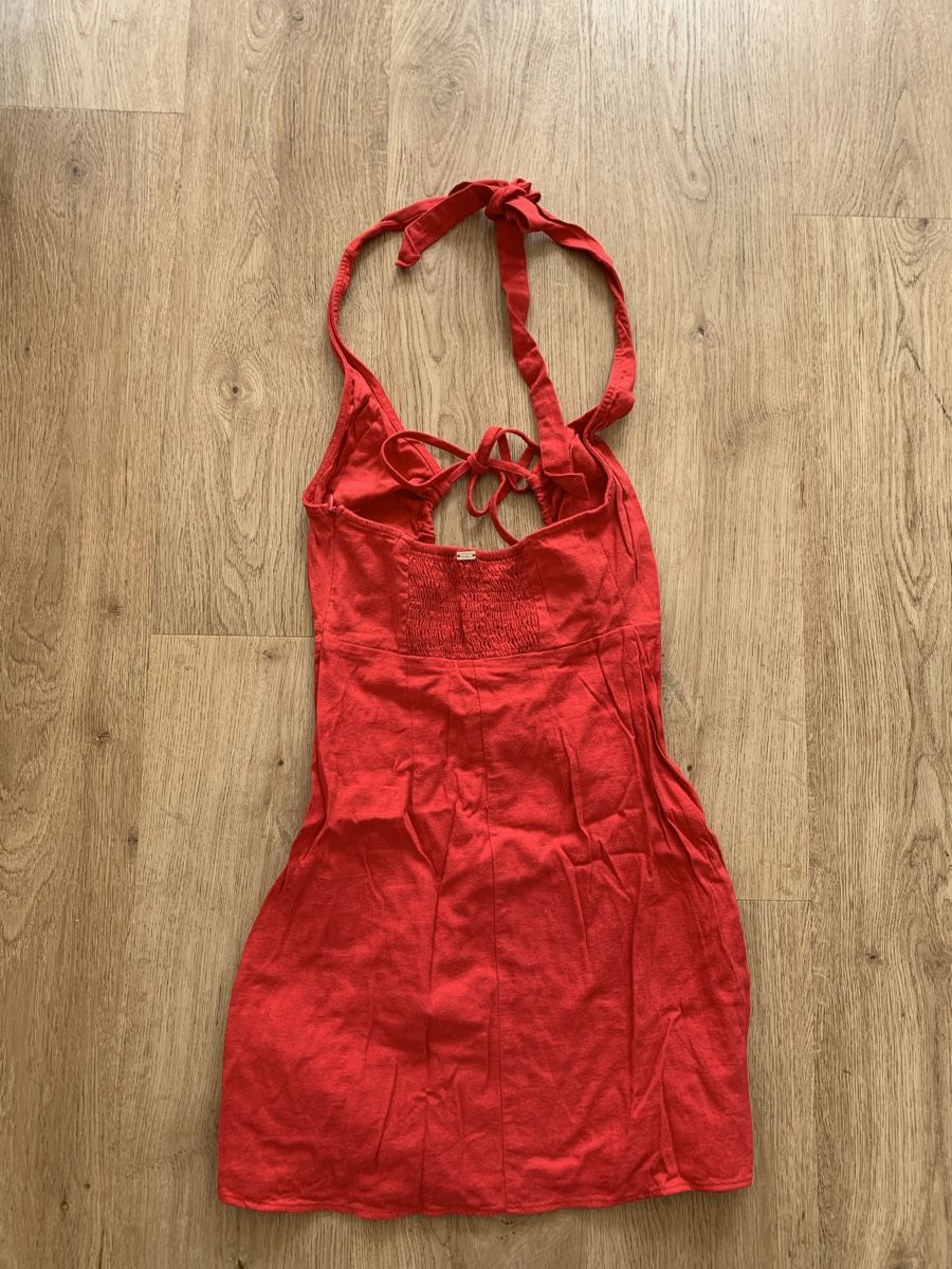 Pull&Bear Vestiti: Robe dos nu rouge pull & bear – Nuovo (secondo la descrizione) da Genève venduto da rez_c6c6 1