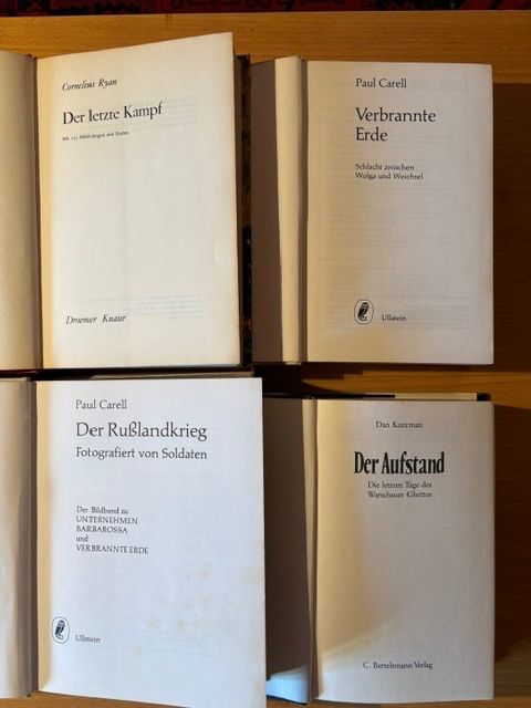 Libri: 4 Bücher 2. Weltkrieg – Usato da Seon venduto da retep012 2