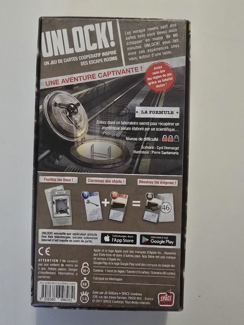 Giochi: Unlock ! La formule, comme neuf! – Nuovo (secondo la descrizione) da Genève venduto da lin_kq22 1