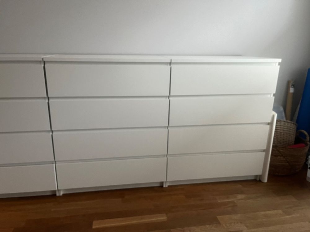 Wunderbar Malm Kommoden Nebeneinander Ebenbild
