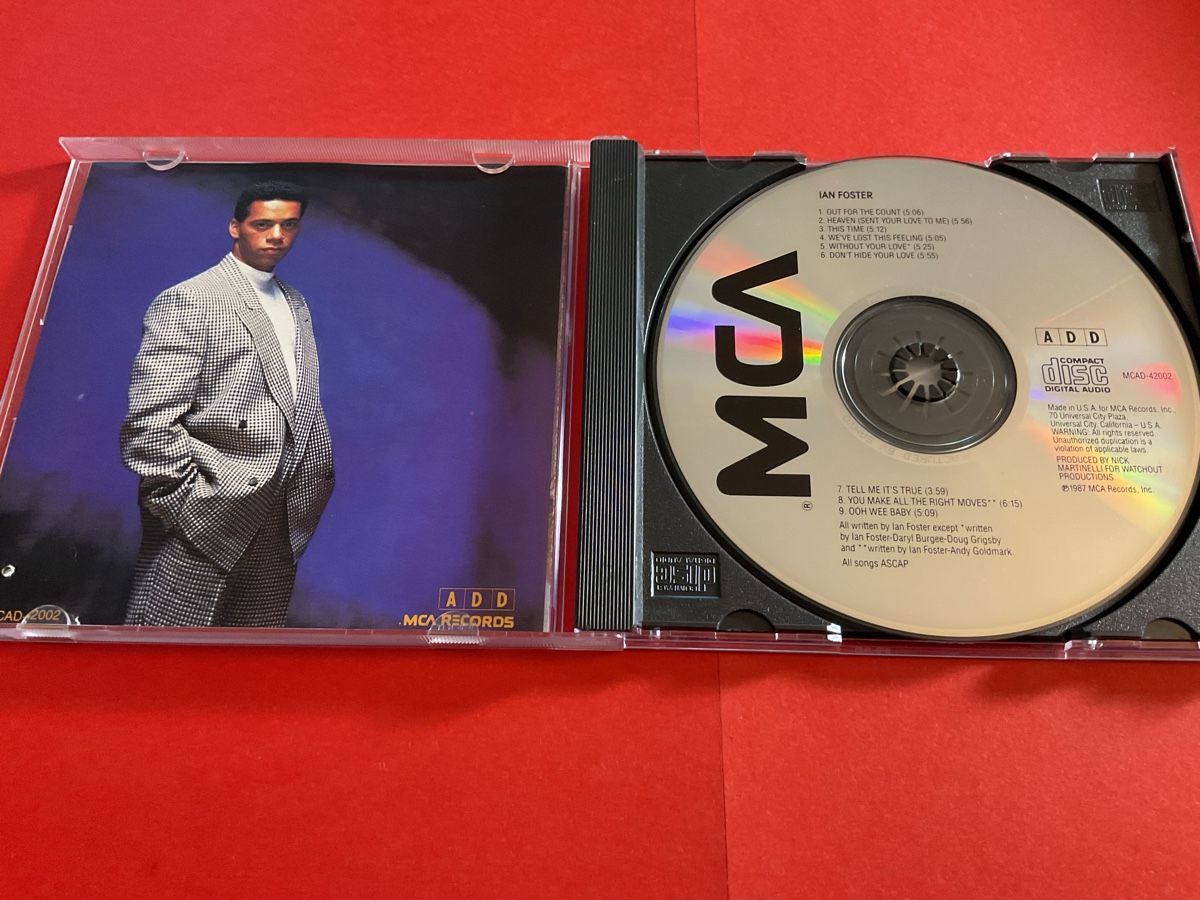 CDs: Ian Foster CD "Out for the Count" 1987 – Gebraucht aus Steinach von Quarkie 1