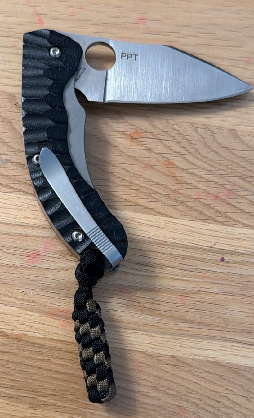 Spyderco Taschenmesser: SPYDERCO SACKMESSER PPT – Gebraucht aus Zürich von Frei-Occasionen 1