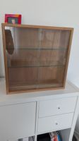 Vitrine Holz und Glas