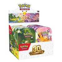 Pokemon 30. Anniversary Mini Tin - Display Englisch