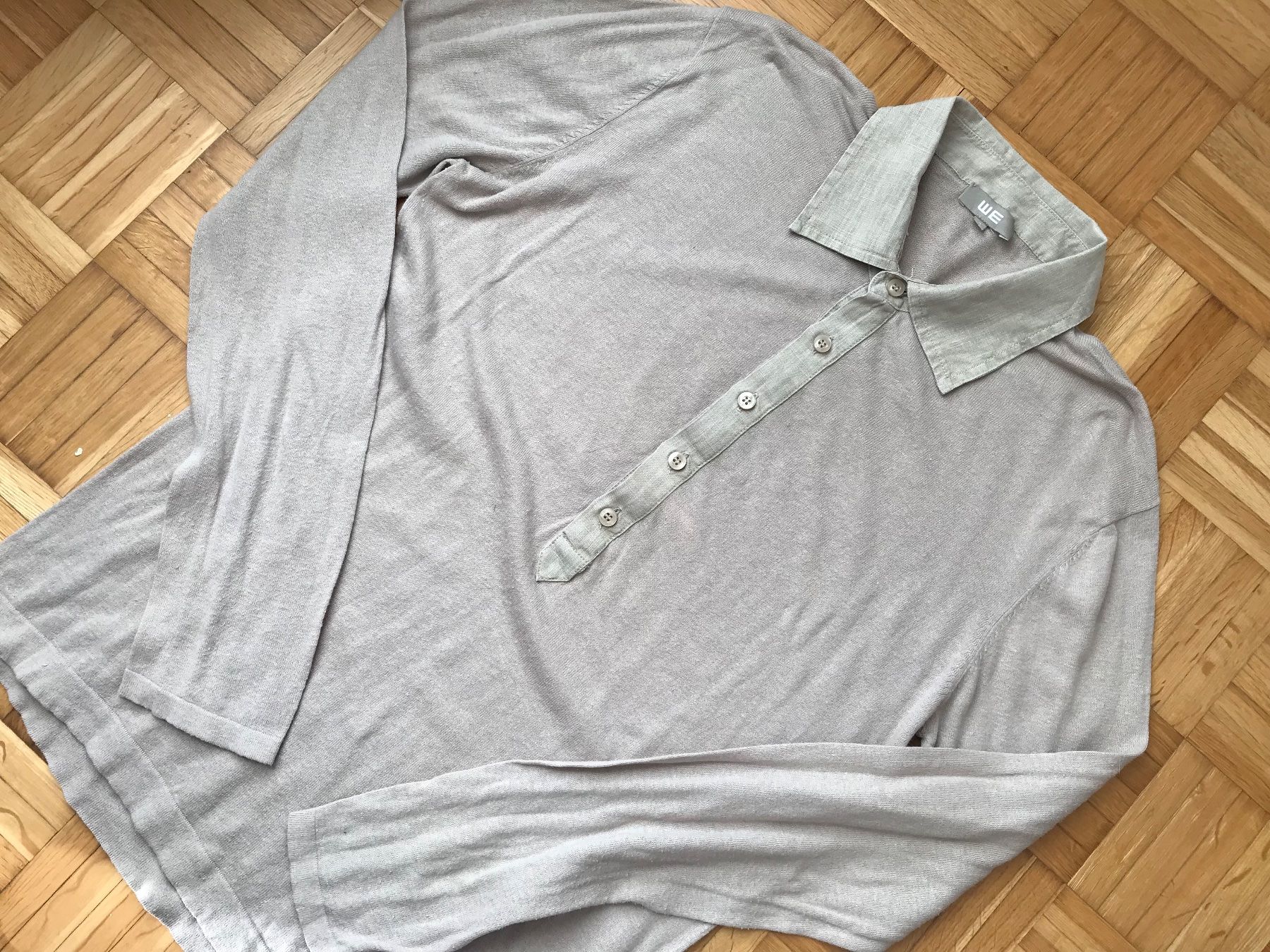 Maglioni & Felpe: Herren Pullover mit Hemdkragen Leinen von WE beige - P 3.40 – Usato da Emmenbrücke venduto da Hathor123 3