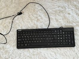 Acer Tastatur  USB Schwarz neuer zustand