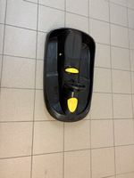 Schlitten schwarz gelb Kunststoff guter Zustand 