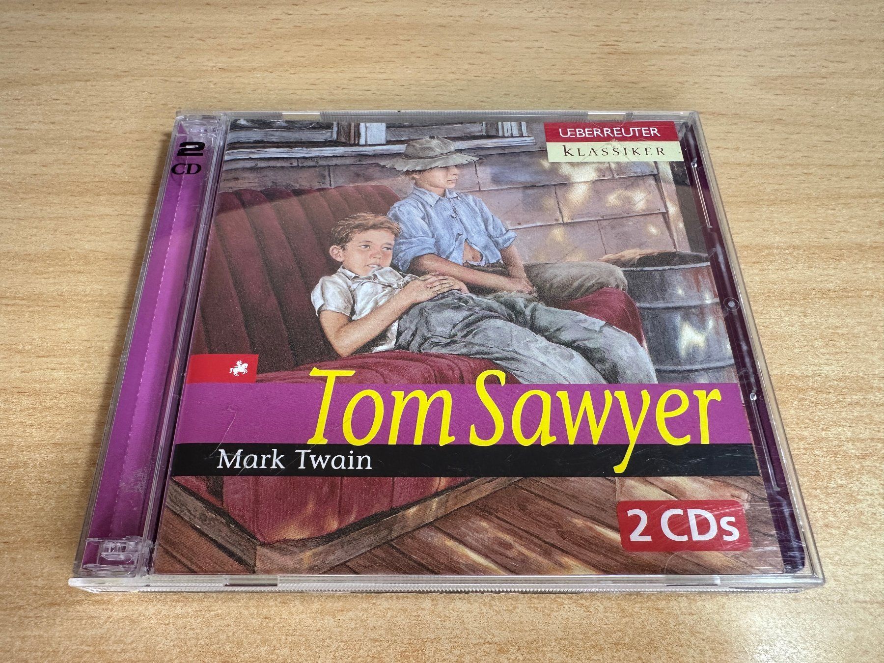 Audiolibri: M4 Mark Twain - Tom Sawyer - 2 CD – Usato da Rikon im Tösstal venduto da Alpenmutz