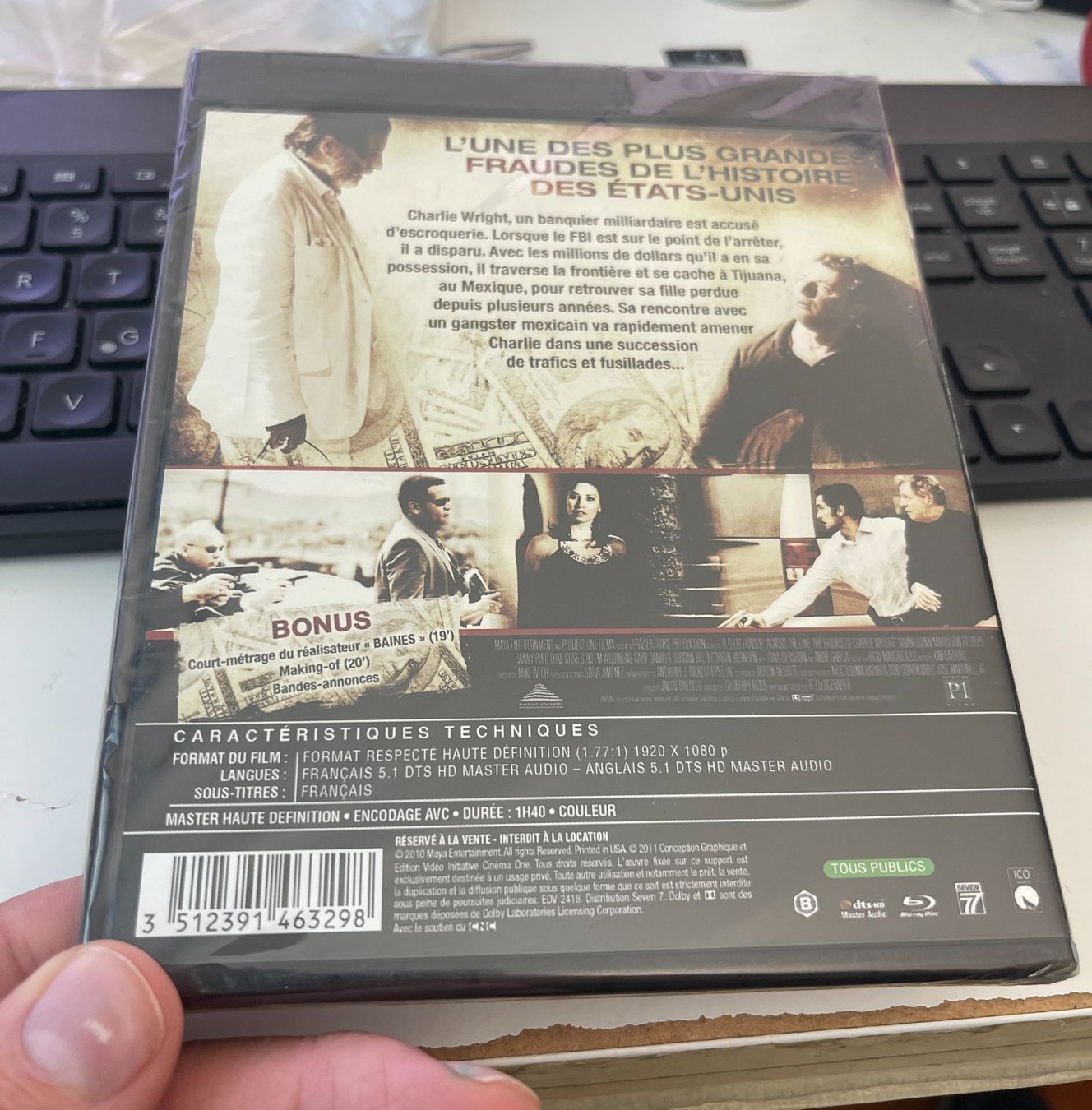 Tutti i DVDs: Across the Line (2010) - Blu-ray – Nuovo e nell'imballaggio originale da Semsales venduto da __Florian__ 2