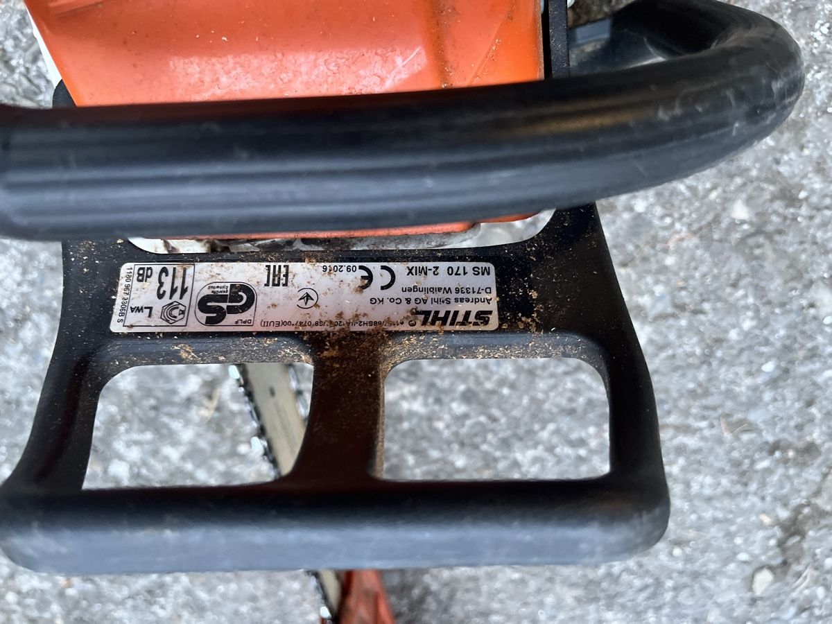 Stihl Sägen: Stihl ms 170 funktioniert – Gebraucht aus Schönenberg ZH von ING8 2