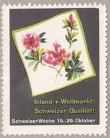 Vignette Schweizerwoche 1960 ABC-Kat. 1960.3527.a