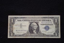 1US$ - Silver Certificate 1957 - W03838379A