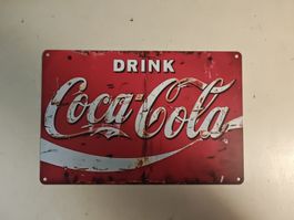 Coca-Cola Blechschild im Vintage-Stil – Kult Deko! (nov401)