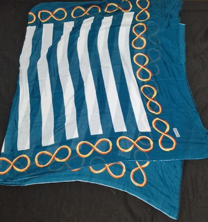 schal himmelblau