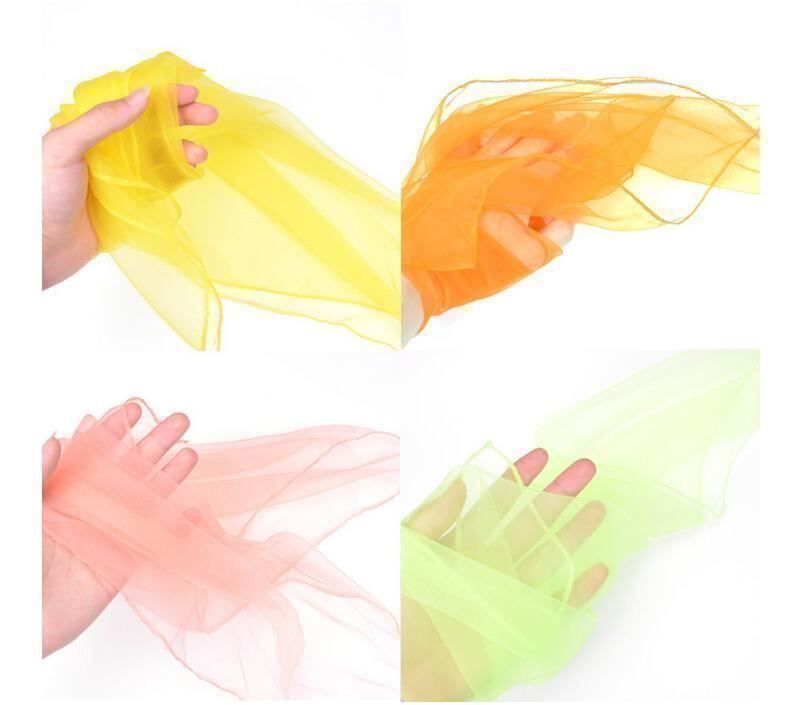 Foulard & Sciarpe: 20pcs Tanz Schals Jonglieren Schals – Nuovo (secondo la descrizione) da Thun venduto da thunshop 3