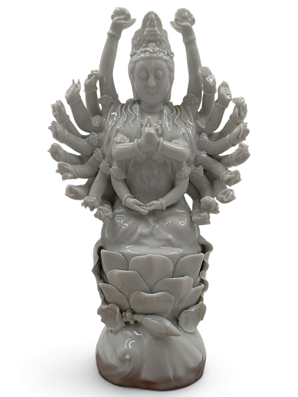 Figuren: Chinesische Blanc-de-Chine-Guanyin  – Gebraucht aus Hochfelden von Historium