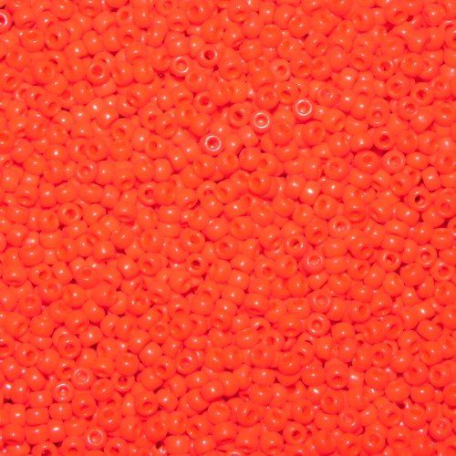Perle (finte): Saatperlen Miyuki Opaque Dark Red 3mm – Nuovo e nell'imballaggio originale da Klingnau venduto da SilberwindArt
