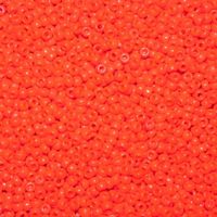 Saatperlen Miyuki Opaque Dark Red 3mm