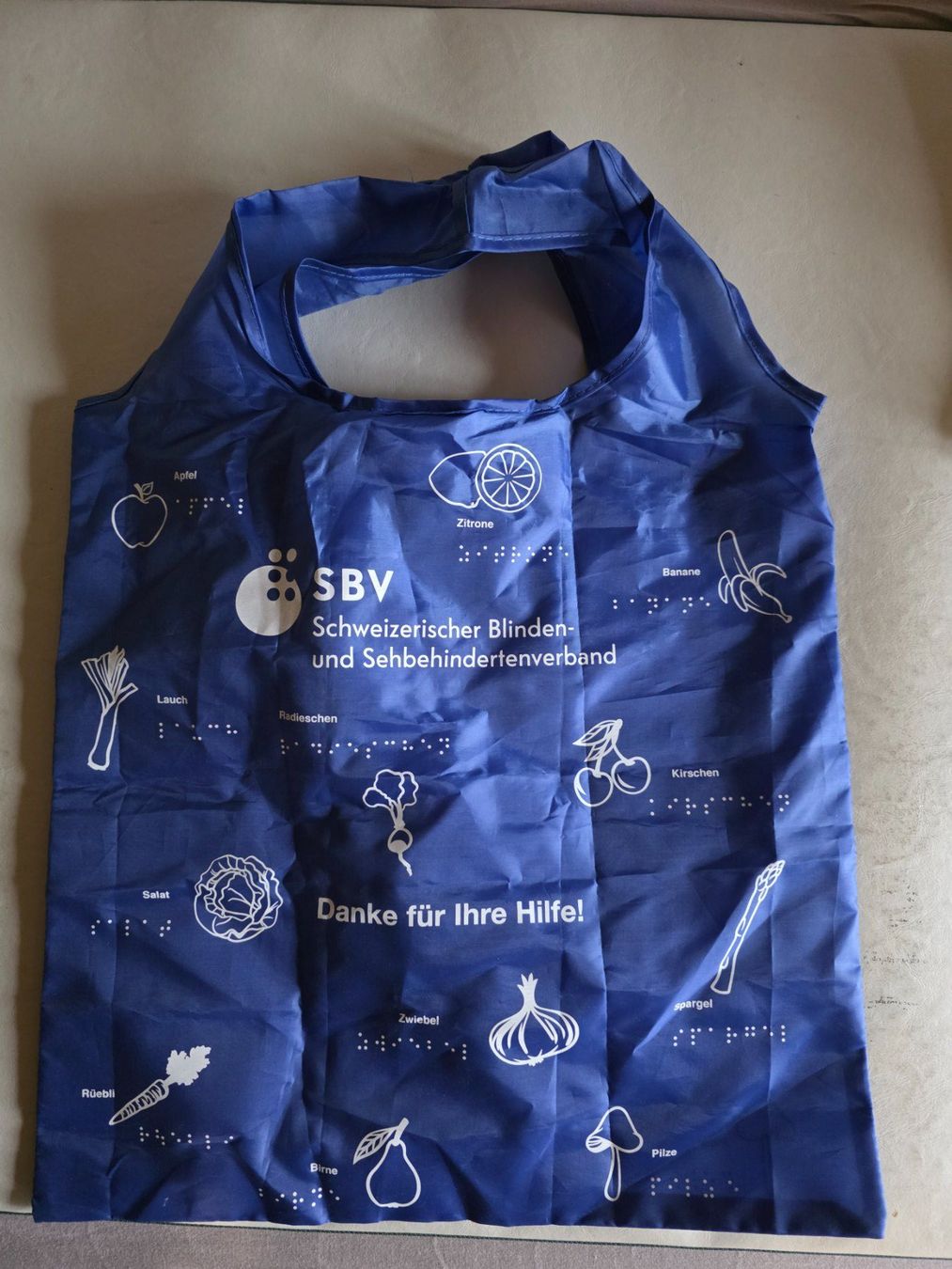 Borse: SBV Kunststoff Tasche Blindenverband – Usato da Walterswil BE venduto da Lonitti