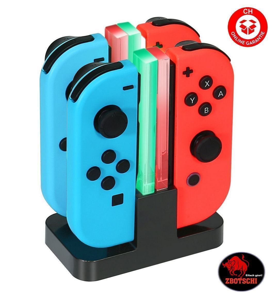 Adattatori & Cavi: Nintendo Switch Joy-Con Ladestation LED Charger Controller – Nuovo e nell'imballaggio originale da Visp venduto da zbotschi