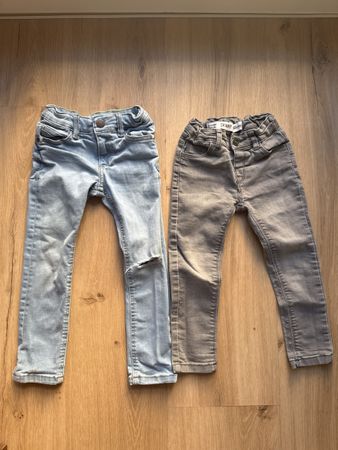2er Set Jeans Hosen, Gr. 104, top Zustand