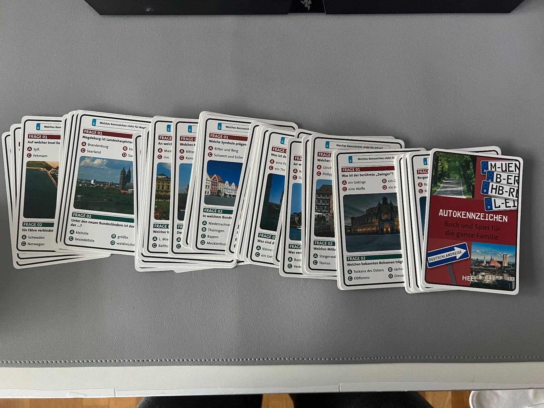Giochi: Autokennzeichen Kartenspiel – Nuovo (secondo la descrizione) da Pfäffikon SZ venduto da pdroth 1